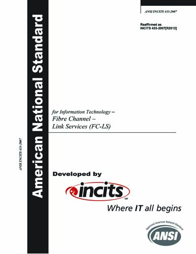 Standards PDF Cover Page